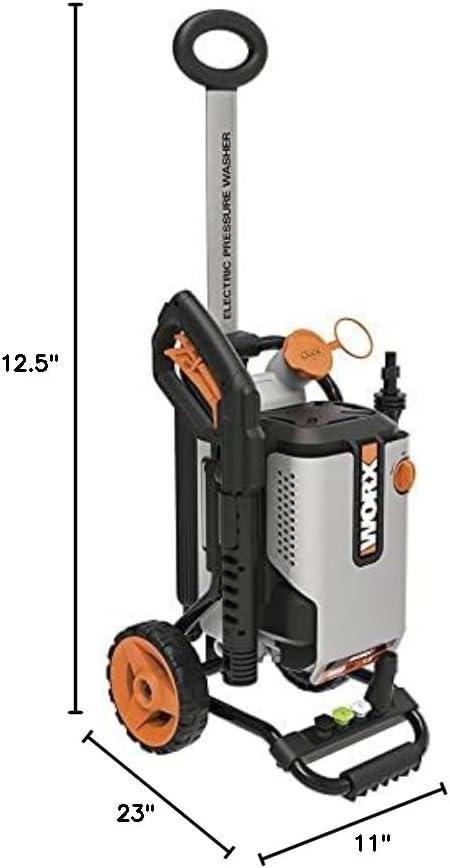 imageWorx 13 Amp Electric Pressure Washer Max 1870 PSI Max 14 GPM WG602Pressure Washer 2090 PSI