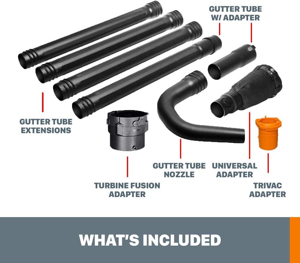 imageWorx WA4094 Gutterpro Cleaning Kit 11 ReachWA4094 Leaf Blower Gutter Cleaning Kit