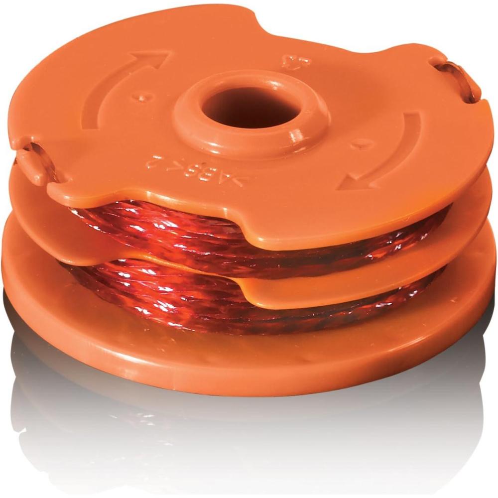 imageWORX WA0007 2 x 16 Spool ampamp Line for WORX Corded Electric String Trimmers