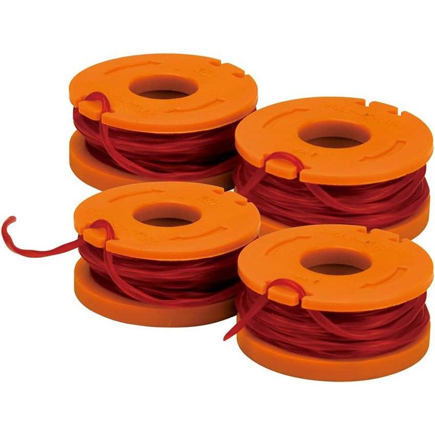 imageWORX WA0047 4Pack String Trimmer Replacement Line Orange4Pack Trimmer Line