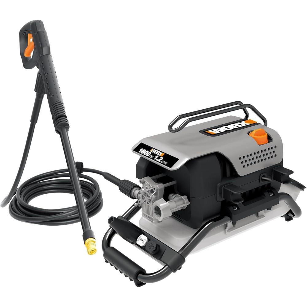 imageWorx 13 Amp Electric Pressure Washer 1800 PSI with 3 Nozzles  WG605