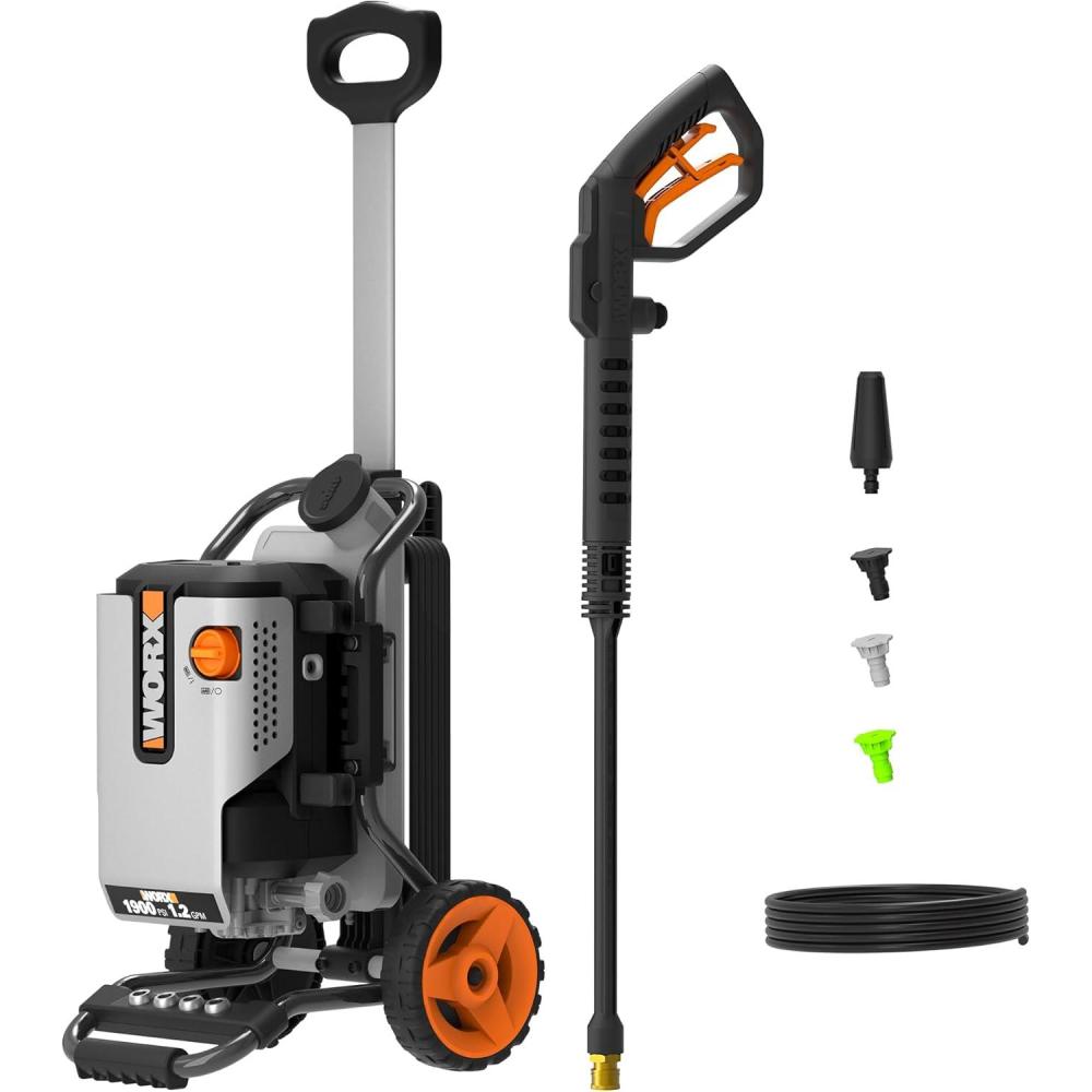 imageWorx 13 Amp Electric Pressure Washer Max 1870 PSI Max 14 GPM WG602Pressure Washer 2090 PSI
