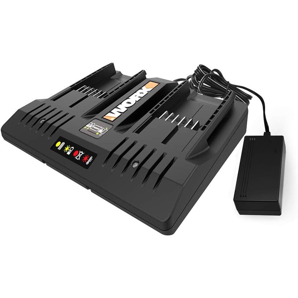 imageWorx WA3875 20V Liion Dual Port 2 Hour Charger2Hr Dual Charger