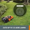 WORX WA0810 Landroid Garage with Flip up Cover, Gray(Mows up to 1/2 Acre)