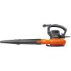 WORX WG509 12 Amp Trivac, 3 in 1 Electric Leaf Blower, Leaf Vacuum & Leaf Mulcher for Lawn Care(400CFM Blower/Vac/Mulcher)