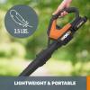 WORX WG583 40V Cordless Leaf Blower, 3 in 1 Blowers for Lawn Care with Vacuum & Mulcher, Electric Blower with Brushless Motor & 2 Speed Control, 2 Batteries & Charger Included(120MPH 20V Blower/Tool Only)