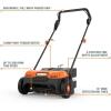 WORX WG850 12 Amp 14 Inch Corded Electric Dethatcher, Black(Electric Dethatcher)