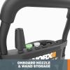 Worx 13 Amp Electric Pressure Washer 2200 PSI with Rolling Cart and 4 Nozzles -WG607(Pressure Washer)