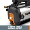 Worx 13 Amp Electric Pressure Washer Max 1870 PSI Max 1.4 GPM WG602(Pressure Washer 1700 PSI)