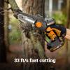 Worx Nitro 20V 5″ Cordless Brushless Chainsaw 2.0 Ah Battery and Charger Included WG325(Tool Only)