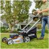 Worx Nitro 80V Cordless Lawn Mower, Electric Mower with Brushless Motor, 3-in-1 Self-Propelled Lawn Mower WG761-4 Batteries & Basecamp Charger Included(21″ 40V Mower w/(2) 5.0Ah Batteries)