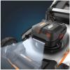 Worx Nitro 80V Cordless Lawn Mower, Electric Mower with Brushless Motor, 3-in-1 Self-Propelled Lawn Mower WG761-4 Batteries & Basecamp Charger Included(21″ 40V Mower w/(2) 5.0Ah Batteries)