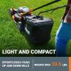 Worx Nitro 80V Cordless Lawn Mower, Electric Mower with Brushless Motor, 3-in-1 Self-Propelled Lawn Mower WG761-4 Batteries & Basecamp Charger Included(17″ 40V Mower w/(2) 4.0Ah Batteries)