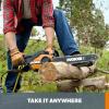 Worx WG303.1 14.5 Amp 16″ Electric Chainsaw(16″ 14.5Amp Electric Chainsaw)