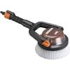 WORX Hydroshot Adjustable Automotive Power Scrubber, Quick Snap Connection – WA1820 (Soft Bristles)