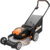 WORX Nitro 40V 16″ Cordless Lawn Mower w/Brushless Motor 2.0 & Intellicut, 2-in-1 Electric Mower w/Mulch Blade, Lightweight Push Lawn Mower for 1/4 Acre WG737 – Batteries & Charger Included(20″ 40V Mower w/(2) 4.0Ah Batteries)
