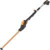 WORX Nitro WG263 22″ 20V Cordless Hedge Trimmer, Electric Hedge Trimmer with Dual-Action Blades & 3400 SPM, Brushless Bush Trimmer Cuts Branches 1″ Thick, Battery & Charger Included(20″ 20V Hedge Trimmer/Tool Only)