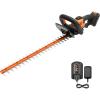 WORX WG261.9 22″ 20V Cordless Hedge Trimmer, Battery & Charger Not Included(22″ 20V Hedge Trimmer w/(1)2.0Ah Battery)