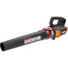 WORX WG584.9 40V Cordless Leaf Blower, Electric Blower for Lawn Care with Brushless Motor, 2 Batteries & Charger Not Included(430CFM 40V Blower/Tool Only)