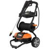 WORX WG604 1600 Max PSI 13A Pressure Washer with Rolling Cart, Black and Orange(Pressure Washer w/ Cart style)