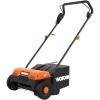 WORX WG850 12 Amp 14 Inch Corded Electric Dethatcher, Black(Electric Dethatcher)