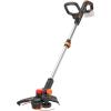 Worx 20V String Trimmer Cordless & Edger 3.0 + Leaf Blower Cordless with Battery and Charger Turbine, Black and Orange(13″ 20V String Trimmer (Tool Only))