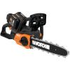 Worx 40V 12″ Cordless Chainsaw Power Share with Auto-Tension – WG381 (Batteries & Charger Included)(2 Batteries + Charger Included)
