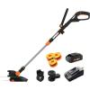 Worx GT Revolution 20V 12″ String Trimmer Grass Trimmer/Edger/Mini-Mower, WG170.2