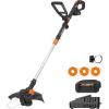Worx GT Revolution 20V 12″ String Trimmer Grass Trimmer/Edger/Mini-Mower, WG170.3