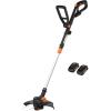 Worx GT Revolution 20V 12″ String Trimmer Grass Trimmer/Edger/Mini-Mower, WG170.9(12″ Trimmer w/2.0 Ah Battery)