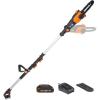 Worx Nitro 20V 8 ” cordless pole chainsaw 2.0 Ah battery and charger included WG349(20V Pole Saw)