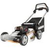Worx Nitro 80V Cordless Lawn Mower, Electric Mower with Brushless Motor, 3-in-1 Self-Propelled Lawn Mower WG761-4 Batteries & Basecamp Charger Included(21″ 40V Mower w/(2) 5.0Ah Batteries)