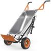 Worx WA0228 Aerocart Wheelbarrow Wagon Kit(8-in-1 Aerocart Wheelbarrow)