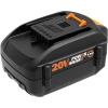 Worx WA3575 20V PowerShare 2.0 Ah Replacement Battery, Orange and Black(Power Share 20V 4.0Ah)