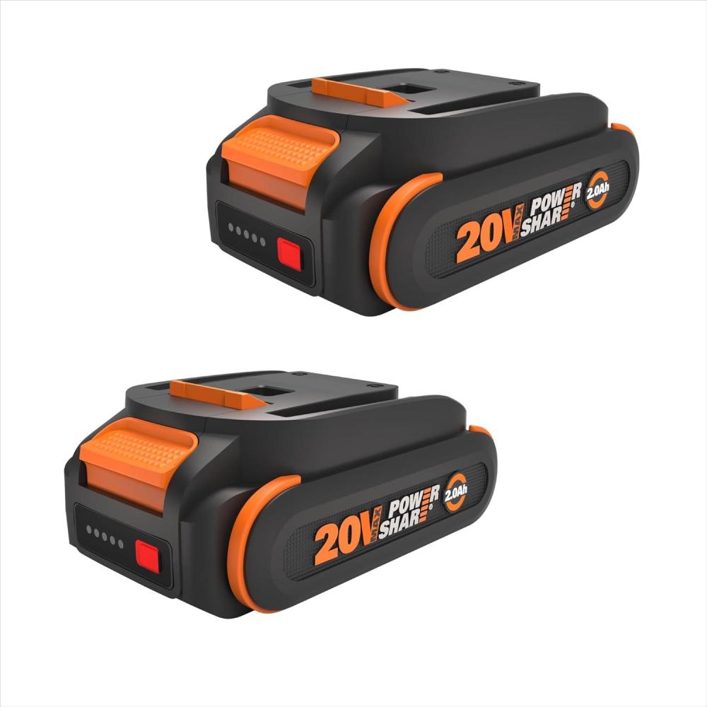 imageWORX 20V 20Ah PowerShare Battery 2 pcs  Compatible Tools