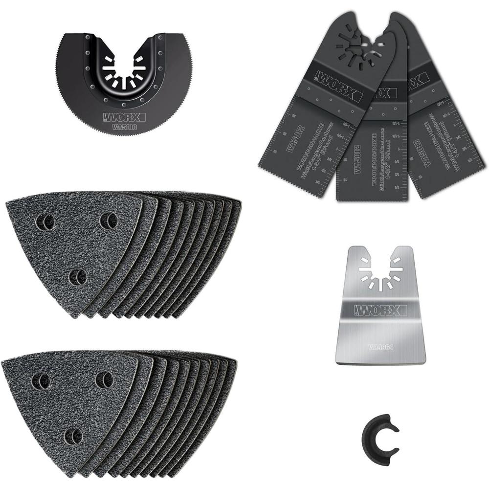 imageWorx WA5701 26Piece Oscillating Tool Accessory Kit