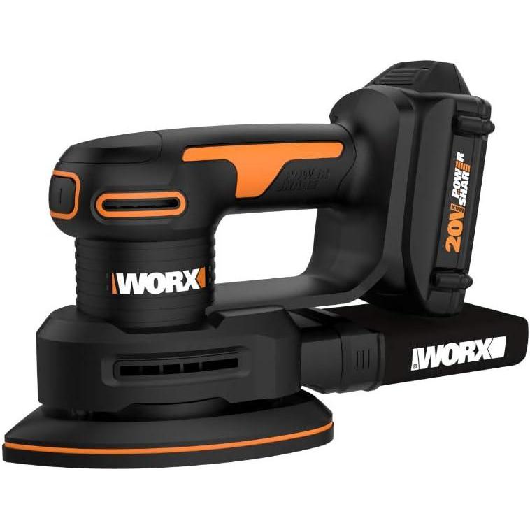 imageWorx WX822L 20V Power Share Cordless Detail Sander20V Cordless Detail Sander battery  charge include