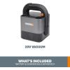 WORX WX030L 20V Power Share Cordless Cube Vac Compact Vacuum, Black(bare tool only)
