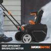 Worx 40V 20″ Cordless Snow Blower Power Share with Brushless Motor – WG471 (Batteries & Charger Included)(Power)