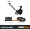 Worx 40V 20″ Cordless Snow Blower Power Share with Brushless Motor – WG471 (Batteries & Charger Included)(Power)