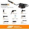 Worx MAKERX WX992L 20V 2pc Crafting Tool Combo Kit – Rotary Tool + Air Brush(MAKERX(5) PC Crafting Tool Deluxe Combo)