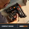 Worx Nitro 20V 16GA Finish Nailer Cordless 70 Nails/Min Sinks Up to 2-1/2″, Compact Cordless Nail Gun w/Tool-Free Jam Release, Brushless Nail Gun Battery Powered WX841L – Battery & Charger Included(16Ga Straight Finish Nailer (Battery & Charger Included）)