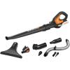 Worx String Trimmer Cordless GT3.0 20V PowerShare 12″ Edger & Weed Trimmer (2 Batteries & Charger Included) WG163 and WORX WG545.9 20V Work Air Lithium Multi-Purpose Blower/Sweeper/Cleaner Tool ONLY