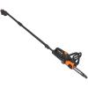 Worx WG323 20V Power Share 10″ Cordless Pole/Chain Saw Bundle with Hedge Trimmer, Battery and Charger