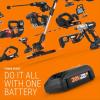Worx WG323 20V Power Share 10″ Cordless Pole/Chain Saw Bundle with Hedge Trimmer, Battery and Charger