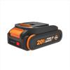 WORX 20V Battery PowerShare Lithium-ION 2.0 Ah 1 pc, WA3669