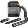 WORX WX030L 20V Power Share Cordless Cube Vac Compact Vacuum, Black(bare tool only)