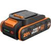 Worx 20 V Lithium-ion Battery 4.0 Ah PowerShare Pro 2 pcs WA3674.2(PowerShare ProPlus)