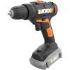 Worx 20V Cordless Drill Driver, 84pc Accessory Kit, Variable 2-Speed, 265 In-Lbs Torque, 20+1 Clutch, Lightweight, Compact, 3/8-Inch Keyless Chuck – Battery & Charger Included(20V Cordless Drill & Driver (Tool Only))