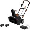 Worx 40V 20″ Cordless Snow Blower Power Share with Brushless Motor – WG471 (Batteries & Charger Included)(Power)
